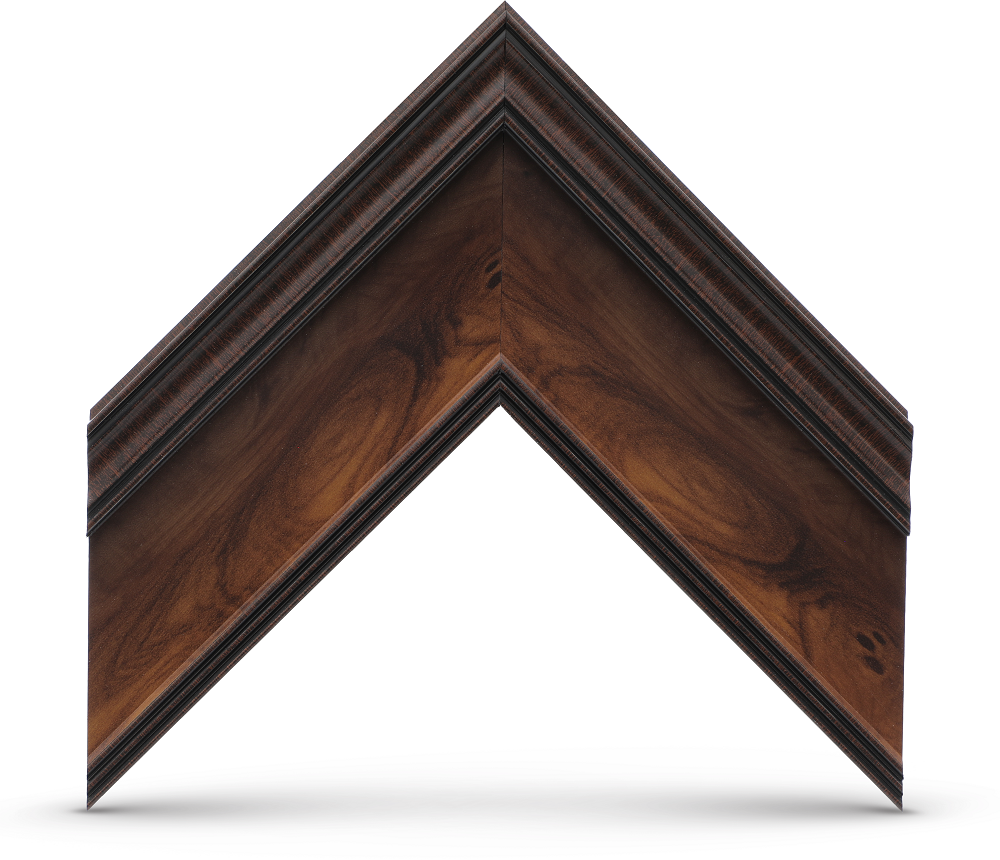 Deco TV Frames Samsung the Frame TV Burlwood
