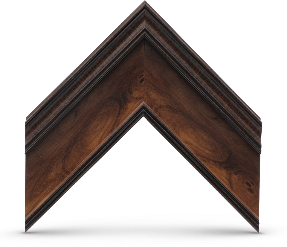 Deco TV Frames Samsung the Frame TV Burlwood