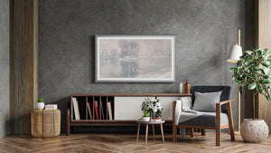 Graphite - Lunette de cadre Samsung Scoop en alliage