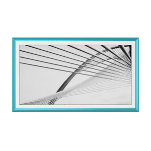 Caribbean Turquoise - Alloy Prismatic Samsung Frame Bezel