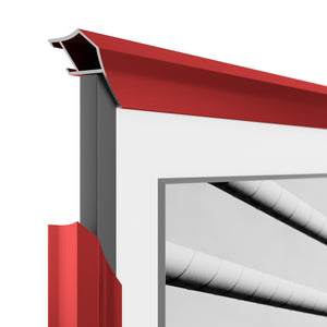 Candy Apple Red - Alloy Prismatic Samsung Frame Bezel