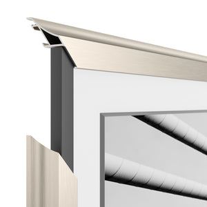 Argent allemand - Lunette de cadre Samsung Scoop en alliage