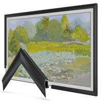 Anodized Black - Alloy Prismatic Samsung Frame TV Bezel