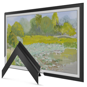 samsung the frame anodized black alloy scoop frame