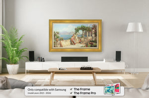 Deco TV Frames Samsung the Frame TV Antique Gold