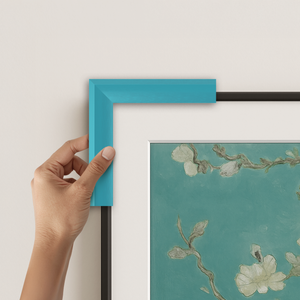 Caribbean Turquoise - Alloy Prismatic Samsung Frame TV Bezel