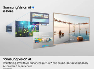 43&quot; Samsung The Frame / QLED 4K Art Mode Samsung Vision AI Smart TV (2025)
