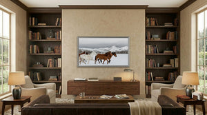 Graphite - Alloy Prismatic Samsung Frame TV Bezel (2017-2020)