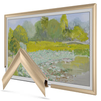 Pale Gold - Alloy Prismatic Samsung Frame TV Bezel