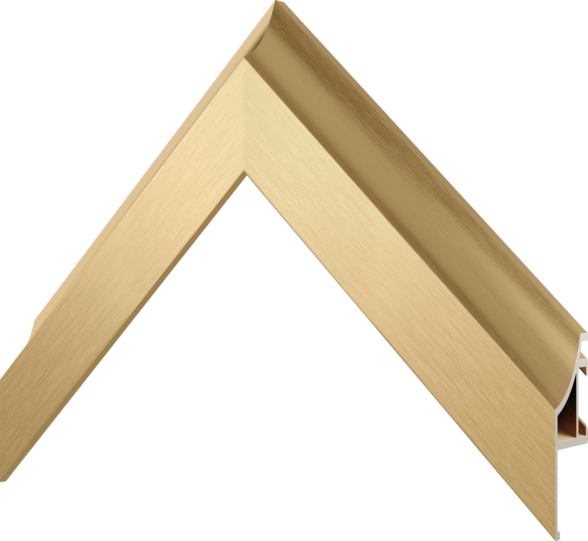 Oro pálido - Bisel de marco Samsung redondo de aleación