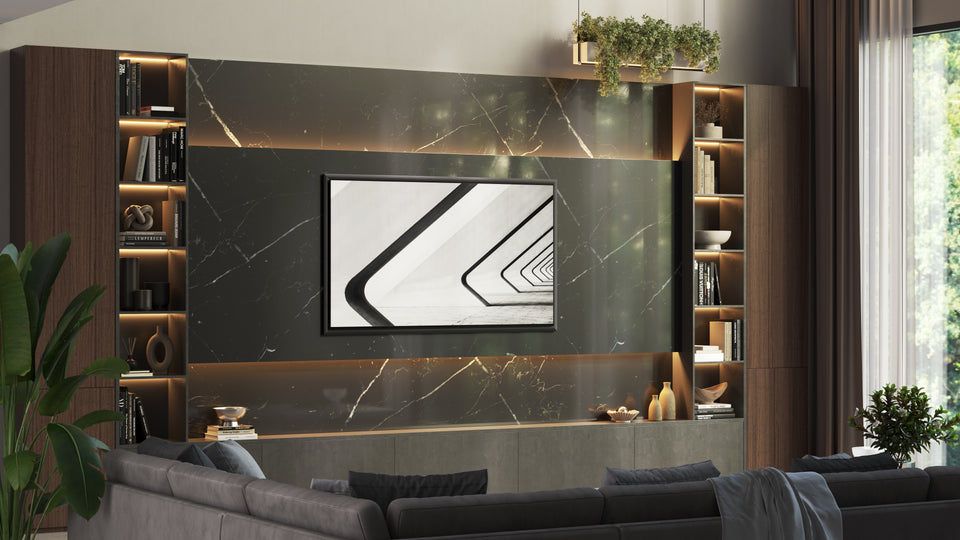 Black Titanium - Bezel for Samsung S95H OLED TV
