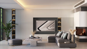 Matte White - Bezel for Samsung S95H OLED TV
