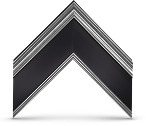 Argent Antique et Noir - BOÎTE OUVERTE