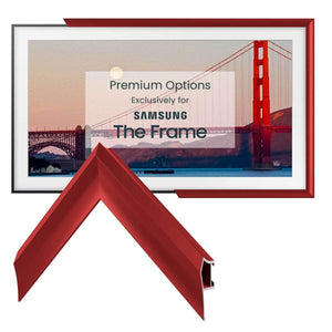Candy Apple Red - Lunette de cadre Samsung prismatique en alliage