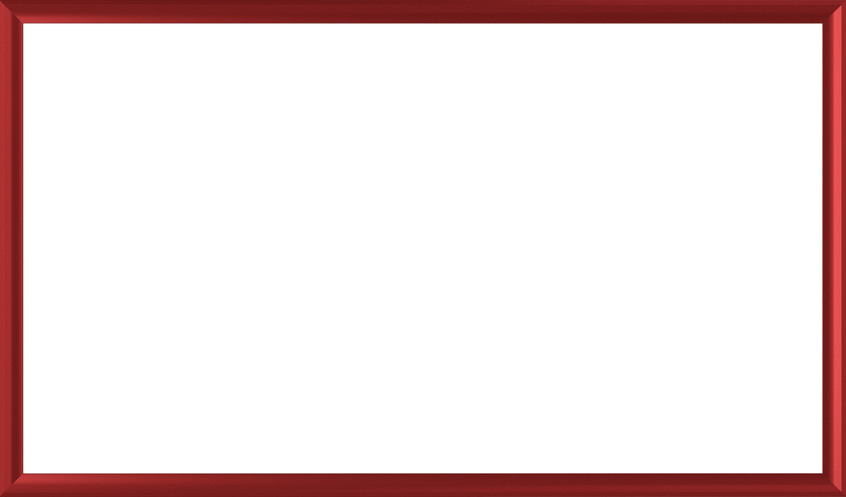 Candy Apple Red - Lunette de cadre Samsung prismatique en alliage