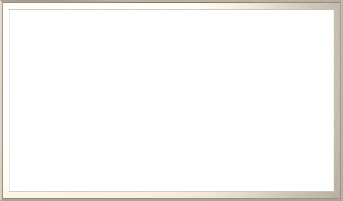 German Silver - Alloy Scoop Samsung Frame Bezel