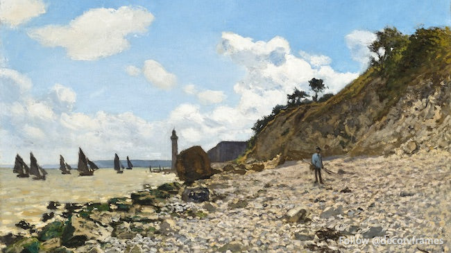La plage de Honfleur (1864-1866)