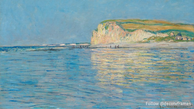 Low Tide at Pourville, near Dieppe (1882)