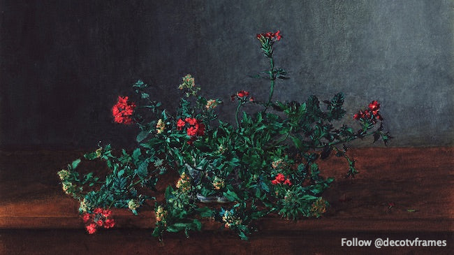 Nature morte aux fleurs sauvages (1864) 