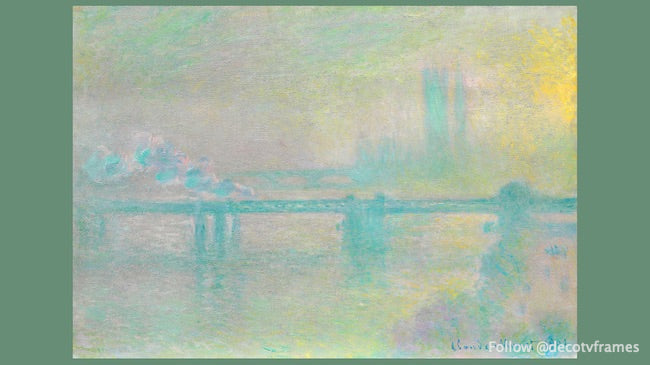 Charing Cross Bridge, London (1901