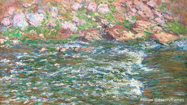 Rapides sur la Petite Creuse à Fresselines 