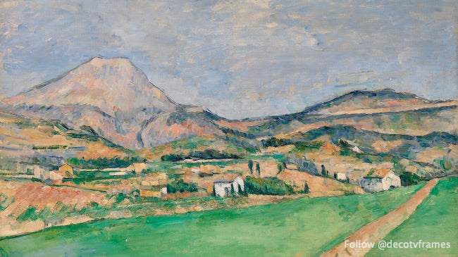 Vers le Mont Sainte-Victoire (Vers la Montagne Sainte-Victoire) (vers 1878-1879) 