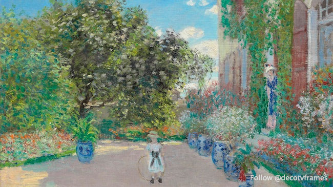 The Artist&#39;s House at Argenteuil (1873)