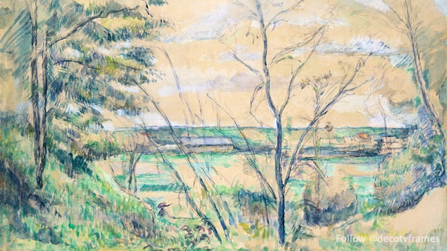 Dans la vallée de l'Oise (vers 1878-1880) 