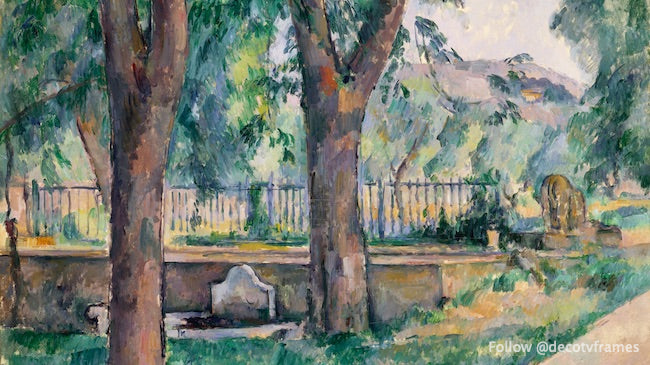 La piscine du Jas de Bouffan (vers 1885-1886) 