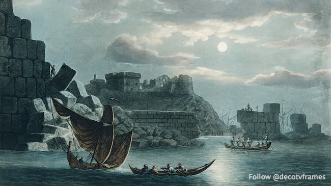 L'île de Tortosa vue des dominions ottomans, d'Europe, d'Asie et de certaines îles de la Méditerranée (1810) 