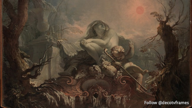 Allégorie de l&#39;hiver 