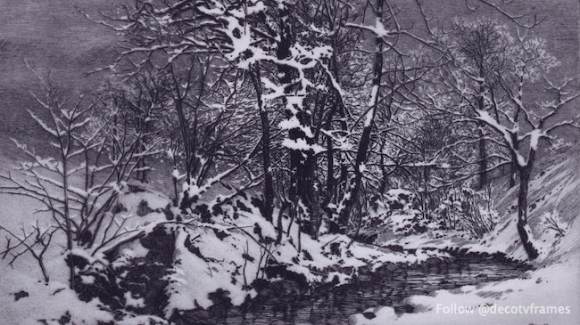 Matin d&#39;hiver, env. 1916 