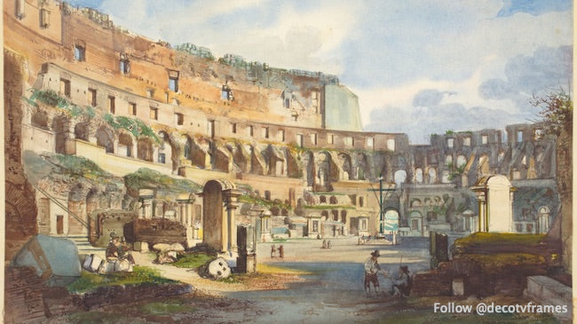 Interior of the Colosseum