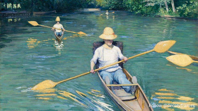 Skiffs sur l&#39;Yerres 